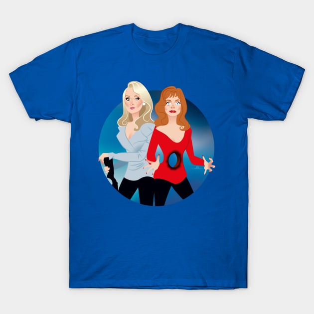 Mad & Hel T-Shirt by AlejandroMogolloArt